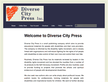 Tablet Screenshot of diverse-city.com